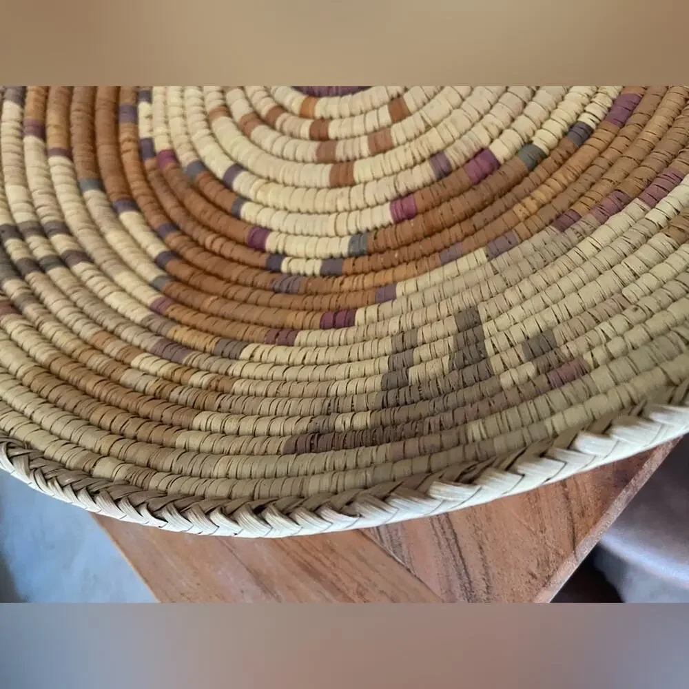 Native  Hand Woven Ceremonial Basket